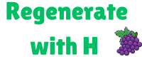 Regenerate with H 